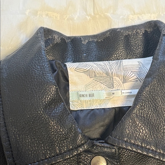 Urban Outfitters Leather Jacket - Picture 2 of 5